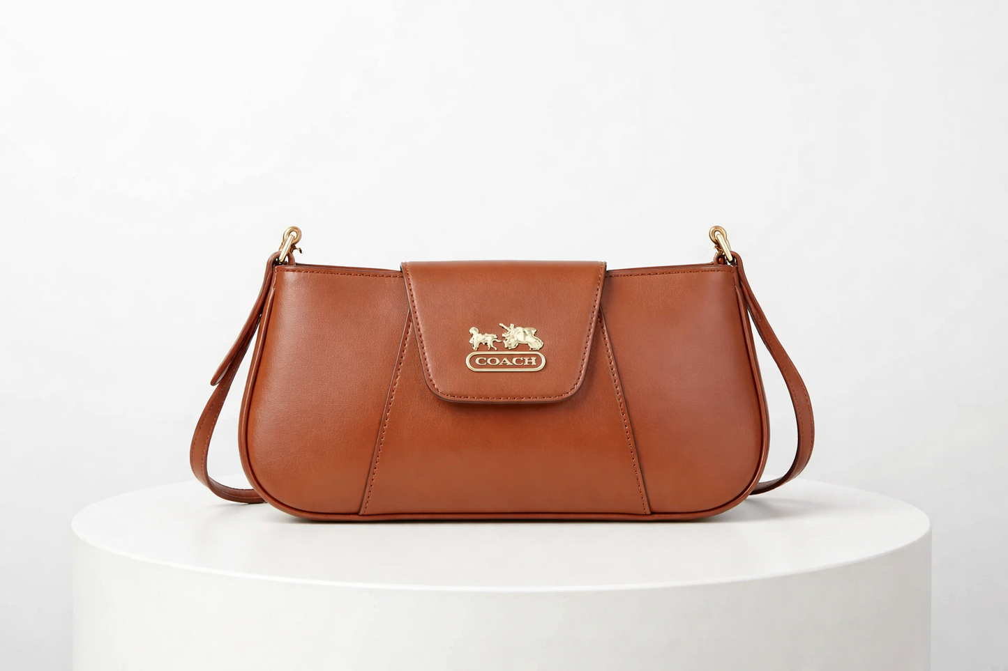 Side carry shoulder bag